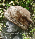 Classic Sheepskin Hat with a Toscana band